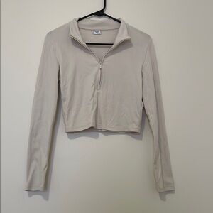 Aritzia Sunday Best BestHug Monarch 1/2 Zip Longsleeve